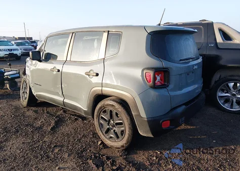 2017 Jeep Renegade Sport Fwd from USA, damaged, VIN ZACCJAAB2HPF50421